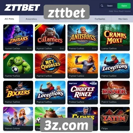 Análise das opções de jogos disponíveis no zttbet